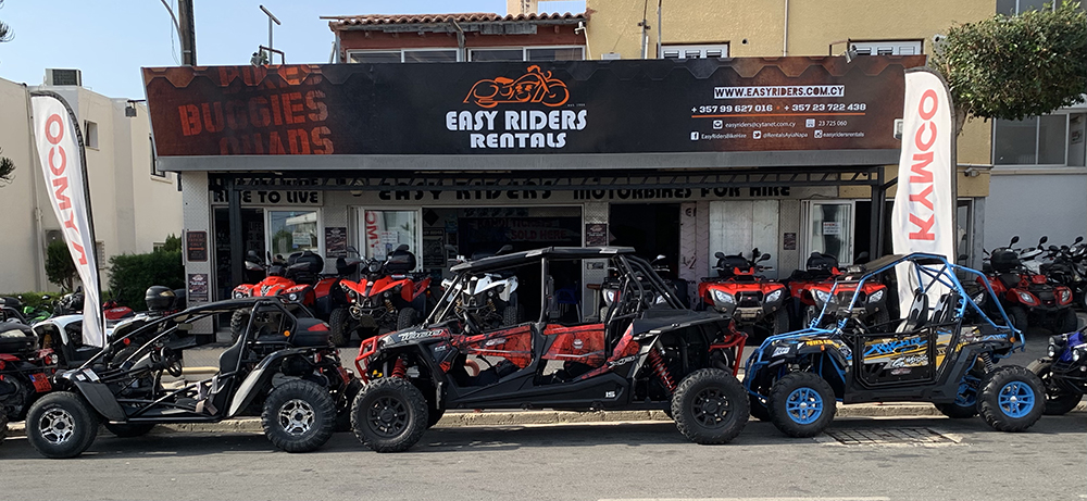 Easy Riders Ayia & Quads, & Scooters