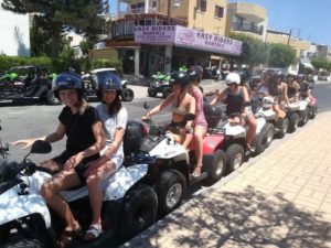 Easy Riders Rentals, Ayia Napa. Buggies, Quad Bikes & Scooters  for hire.Customer Photos