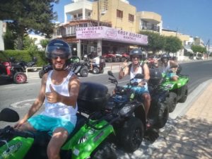 Easy Riders Rentals, Ayia Napa. Buggies, Quad Bikes & Scooters  for hire.Customer Photos