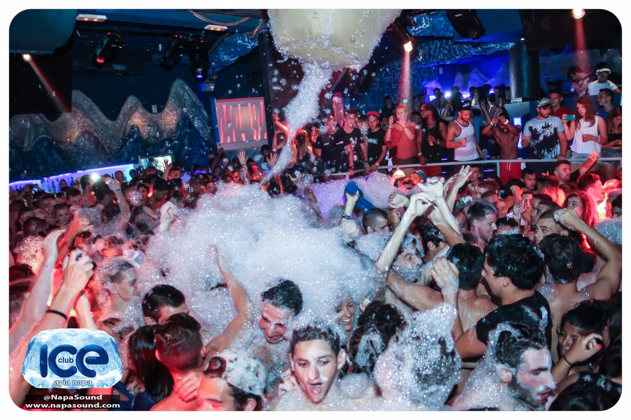 Foam Party Club Ice Ayia Napa Easy Riders Rentals Ayia Napa Cyprus