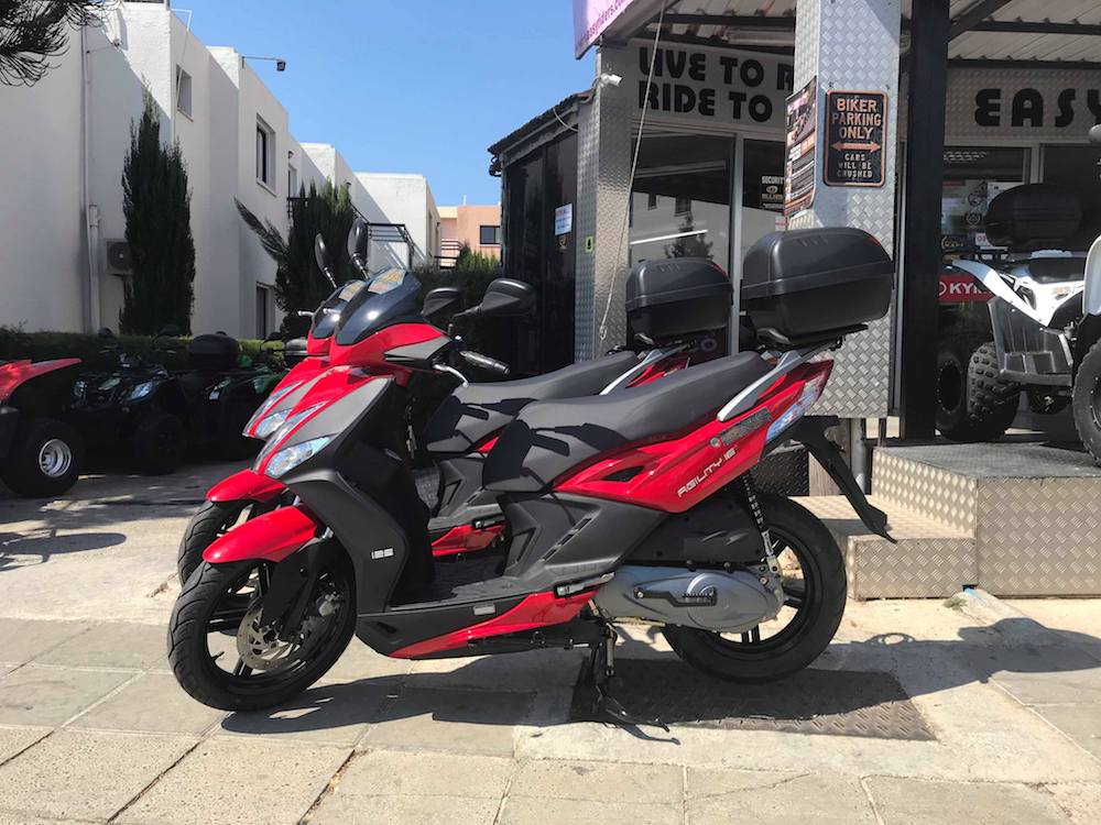 Kymco 125cc For Rent in Ayia Napa