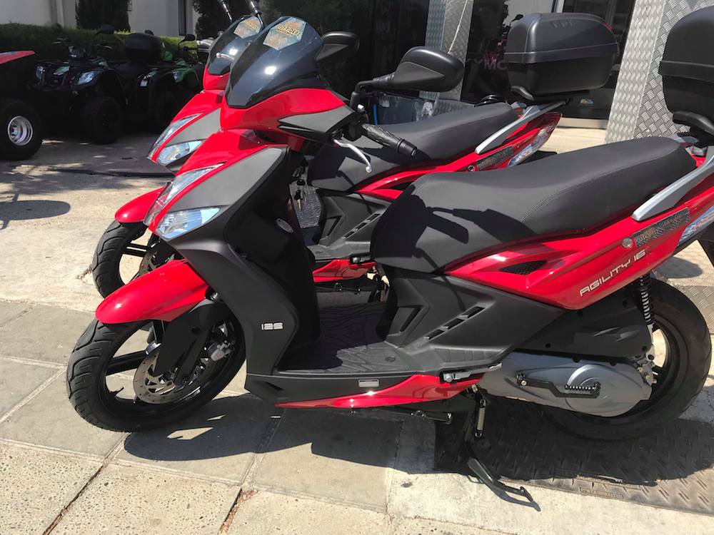 Kymco Agility 80cc For Rent in Ayia Napa