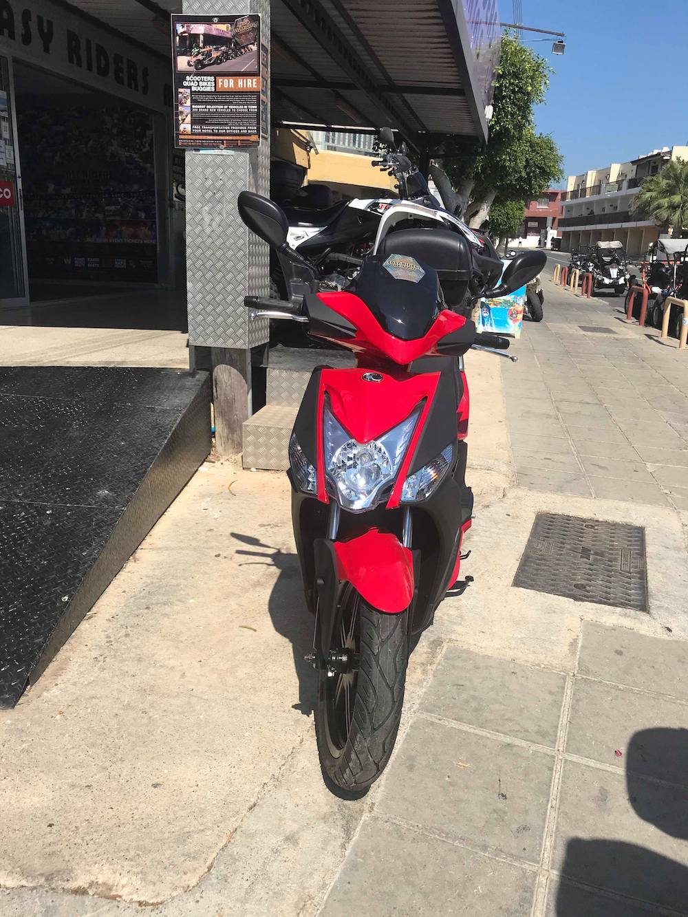 KYMCO 125CC For Rent in Ayia Napa