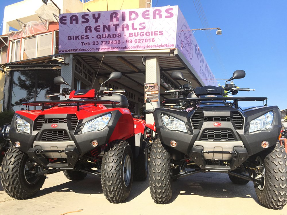 KYMCO 250cc – 300cc For Rent in Ayia Napa